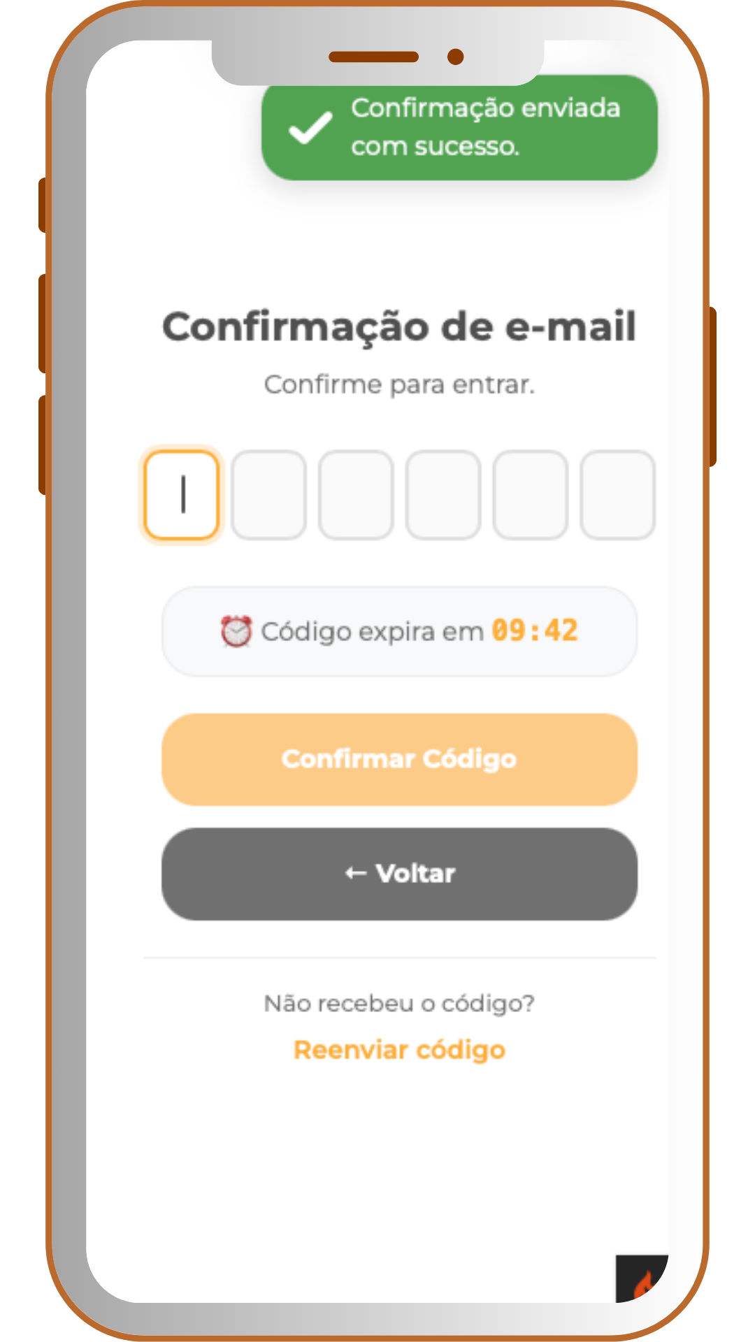Verificação de Email - Exchange White Label